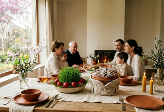 აღდგომის მოლოდინში - როგორ შევქმნათ სადღესასწაულო გარემო სახლში?